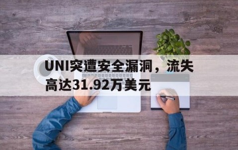 UNI突遭安全漏洞，流失高达31.92万美元-爱游戏官网